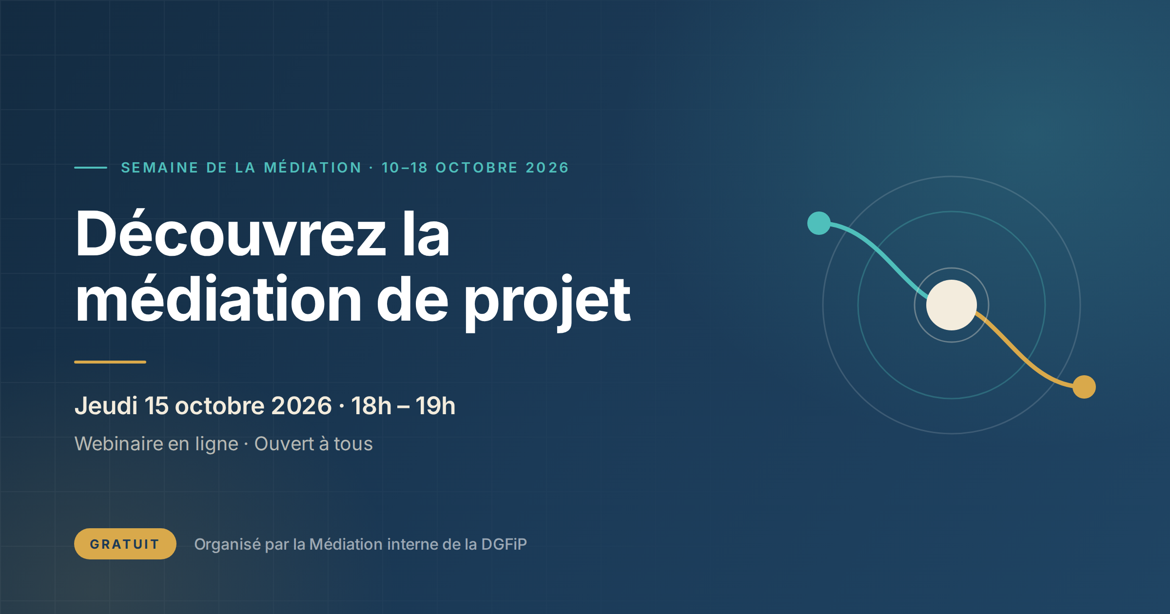 Webinaire - La médiation de projet